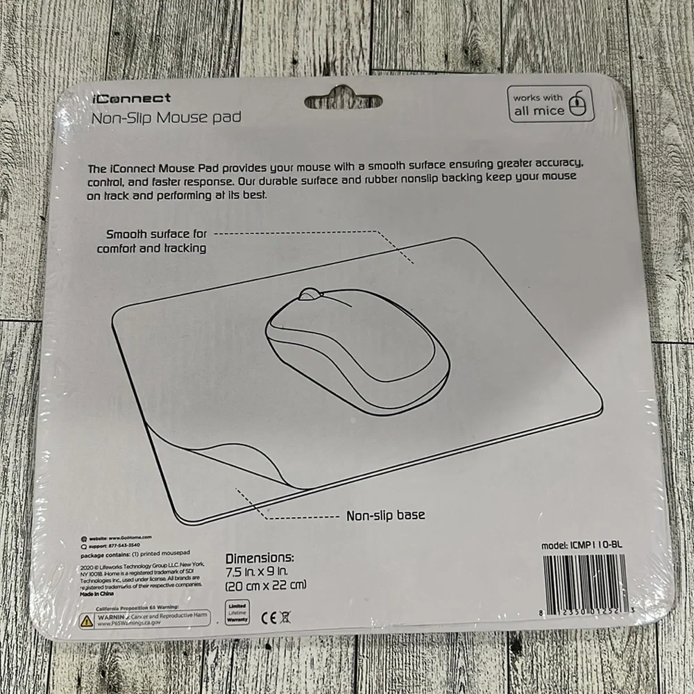 I connect non slip mouse pad beach scene new